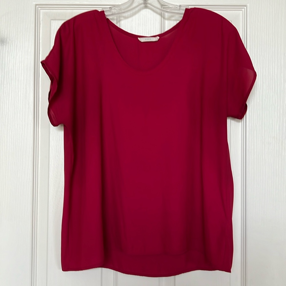 Lush pink blouse